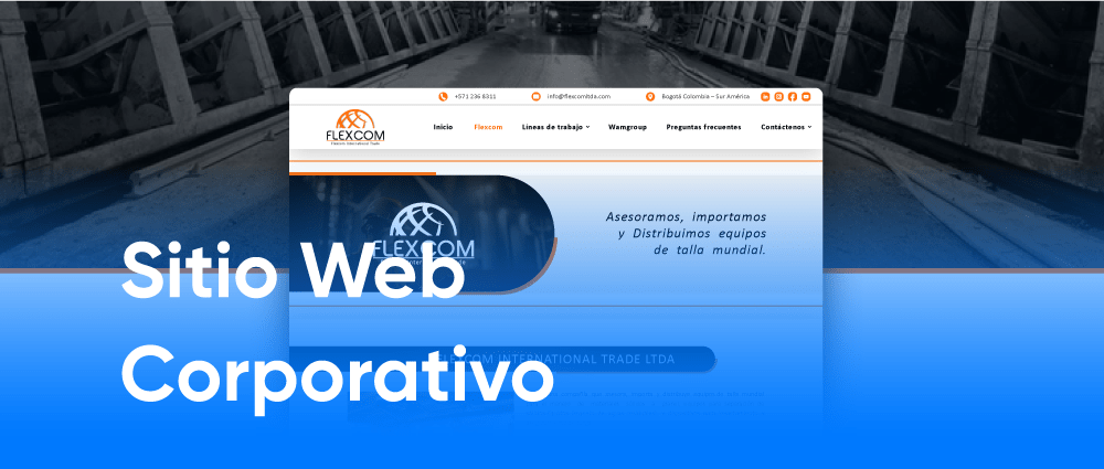 Diseño y desarrollo Sitio Web Corporativo