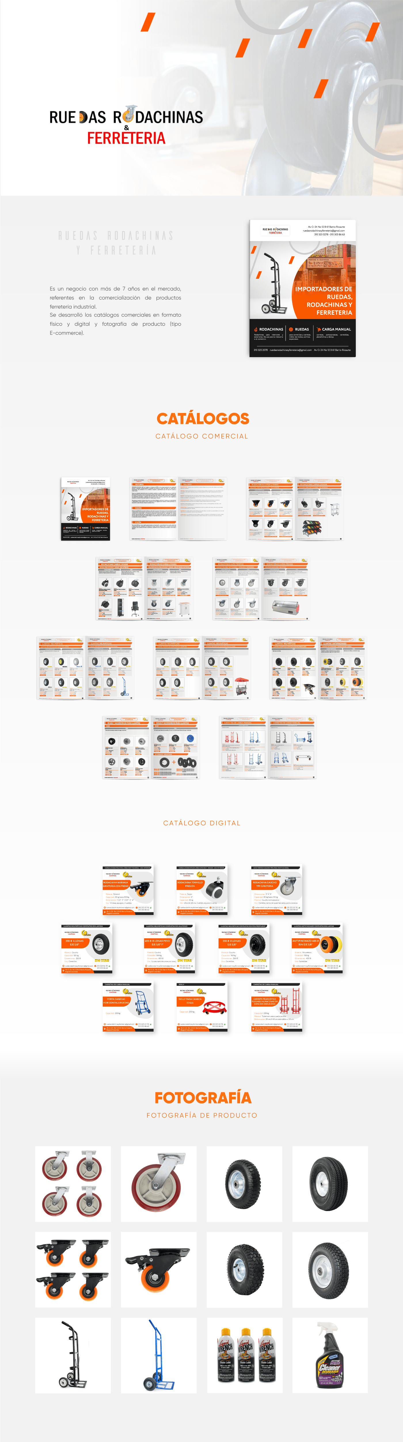 Portafolio Ruedas Rodachinas y Ferreteria